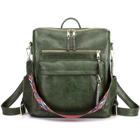 Women's Fashion Backpack Purse Multipurpose Design Convertible Satchel Handbags